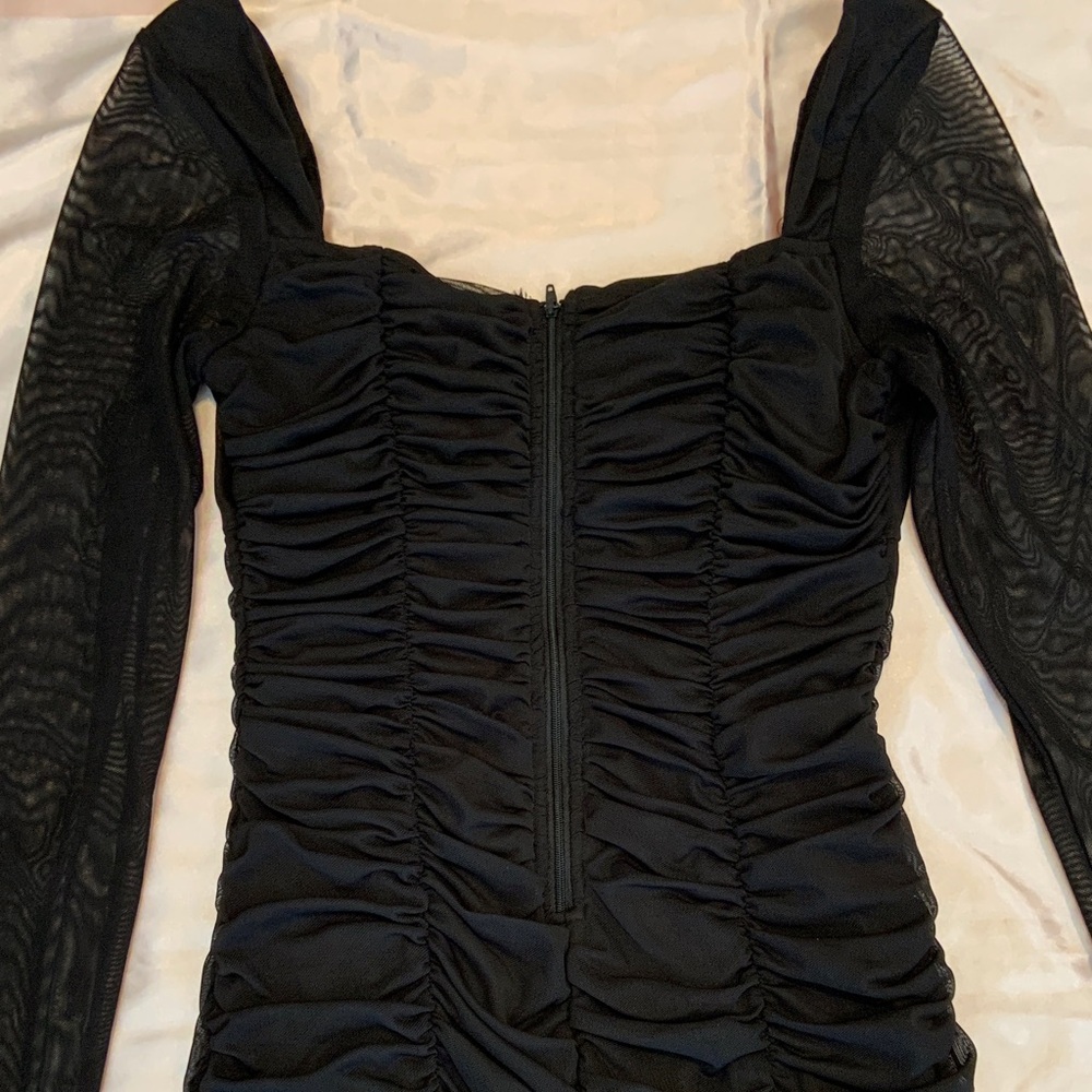 Windsor Black Long Sleeve Dress size L - Picture 12 of 12